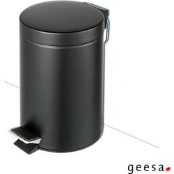 Επιδαπέδιο χαρτοδοχείο 3L 634 Geesa Black Matt