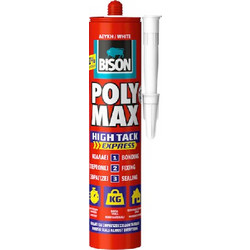 BISON POLY MAX HIGH TACK EXPRESS ΛΕΥΚΗ ΦΥΣΙΓΓΑ 440GR (7001192)
