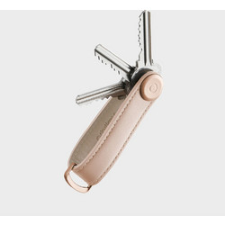 Orbitkey - Leather Key Organiser - Blush/Blush