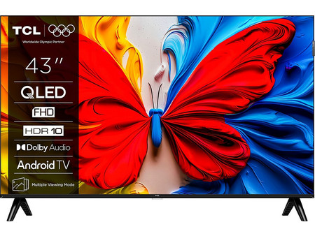 TCL 43S5K Smart Τηλεόραση 43" Full HD QLED HDR (2025)