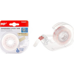 MP βάση και κολλητική ταινία PA503T 19mm διάφανη