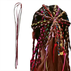 Colorful braided Fashion hair accessories 3pcs