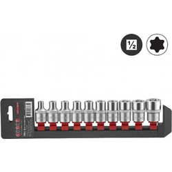Καρυδακια Torx Θηλυκα 1/2 Σετ 10 Τεμ. Force (41019)