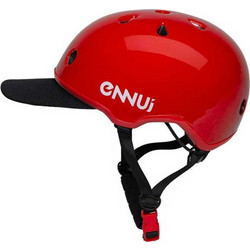 Ennui Elite Red - Κόκκινο κράνος με αφαιρούμενο peak