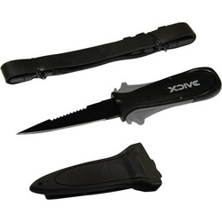 Μαχαίρι Κατάδυσης X-Dive Ribbon 9 Τeflon Black 65110