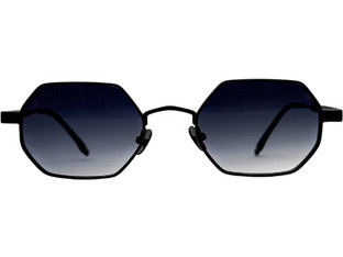 Icon Bali 88505 C1 Γυαλιά Ηλίου Οκτάγωνα Μεταλλικά Μαύρα