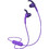 ifrogz Free Rein 2 Ακουστικά Bluetooth In Ear Ανθεκτικά στο Νερό Purple