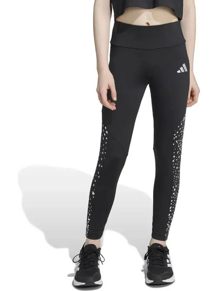 Παιδικό Κολλάν Adidas Train Essentials Glam Print Μαύρο / Ασημί