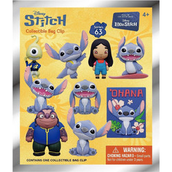 Monogram Disney Lilo & Stitch Movie 3D Foam Bag Clip Μπρελόκ