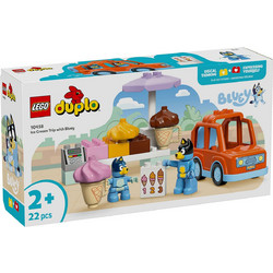 Lego Duplo Ice Cream Trip with Bluey για 2+ Ετών 10458