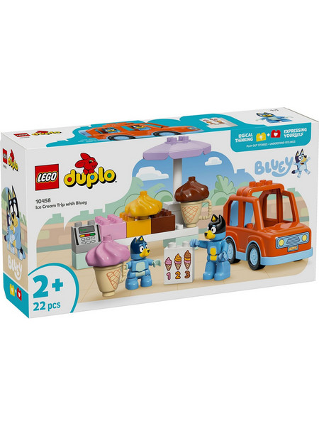Lego Duplo Ice Cream Trip with Bluey για 2+ Ετών 10458