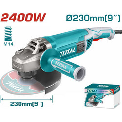 Total TG1252306 Γωνιακός Τροχός Ρεύματος 2400W 230mm