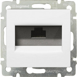 RJ45 ΚΑΤ. 6 UTP 1 ΕΞ./ΝΥΧΙΑ ΛΕΥΚΟ LEGRAND VALENA - 774246