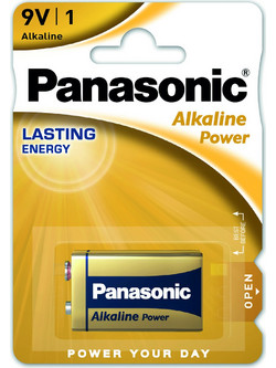 Panasonic Alkaline Power 9V 1τμχ