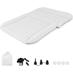 Costway Ευρύχωρο Φουσκωτό Στρώμα Ταξιδίου 190 x 130 x 15 cm AK10003MB