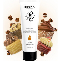 Bruma Aloe Vera Cupcake Sliding Λιπαντικό Gel Νερού Κόλπου & Πρωκτού 100ml