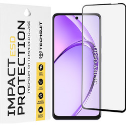 Techsuit ESD Tempered Glass Black (Oppo A40 4G / A60 5G)