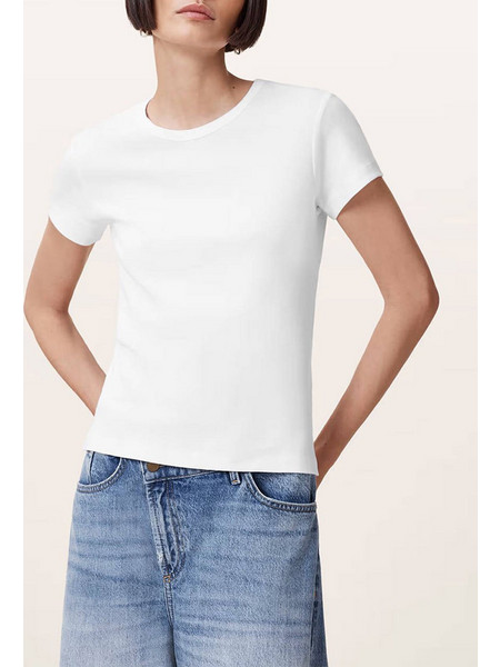 ALL SAINTS STEVIE TEE W194JA-OPTIC WHITE OffWhite