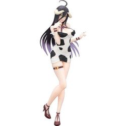 FuRyu Overlord Albedo Trio-Try-iT Mini Dress Cow Pattern Ver. 21cm