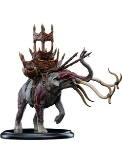 Weta Workshop Lord of the Rings Mumak in Battle Mini Statue Φιγούρα 17cm