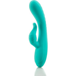 Zenn Deluxe Rabbit Δονητής Rabbit 16.5cm Πράσινος