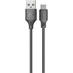 Καλώδιο Φόρτισης WK WDC-092 USB σε Micro USB 1m Μαύρο