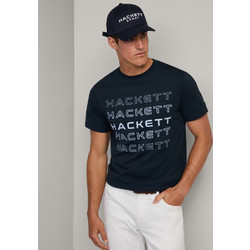 HACKETT T-SHIRT HM500871 ΜΠΛΕ