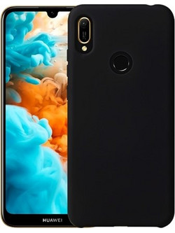 Θήκη Σιλικόνης Slim Fit Για Huawei Y6 2019 / Honor 8A -Μαύρο