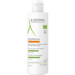 A-Derma Exomega Gel Moussant Emollient 500ml