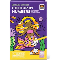 ΣΕΤ ΔΡΑΣΤΗΡΙΟΤΗΤΩΝ COLOUR BY NUMBERS MERMAIDS AND FRIENDS 20203