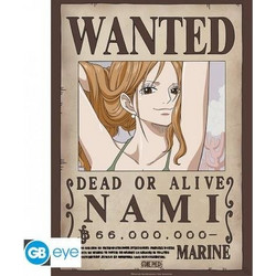 One Piece - Wanted Nami Αυθεντική Αφίσα (52x38cm) - RD102526
