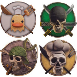 One Piece Coaster 4-Pack Characters 2 - OS618756