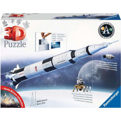 Puzzle Ravensburger Apollo Saturn V Rocket 3D 440 Κομμάτια