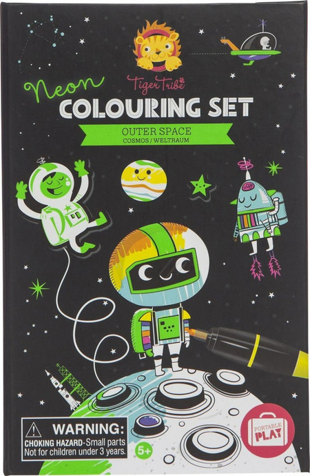 Σετ Δραστηριοτήτων - Colouring Set Outer Space