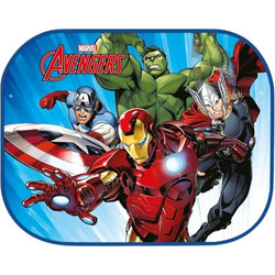 Marvel Avengers Πλαϊνά Σκίαστρα Αυτοκινήτου με Βεντούζα 44x35cm,2τμχ
