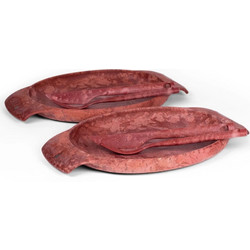 Kupilka Teema Fill That Belly - Σετ Δώρου με Πιάτα & Μαχαιροπίρουνα, Χρώμα: Κόκκινο (Cranberry)