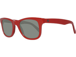 Gant GRS 2002 RD-3 Ανδρικά Γυαλιά Ηλίου Τετράγωνα Κοκάλινα Κόκκινα με Μαύρο Polarized Φακό