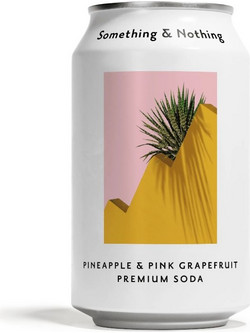 Pineapple & Pink Grapefruit Premium - Something & Nothing - 330ml