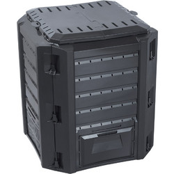 Κομποστοποιητής 380lt Μαύρος IKST380C-S411 PROSPERPLAST