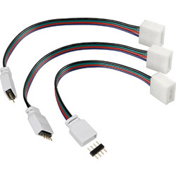 ΑΝΤΑΛΛΑΚΤΙΚΗ ΦΙΣΑ CONNECT-3 ΜΕ 4PIN 16 cm ΓΙΑ ΣΥΝΔΕΣΗ ΤΑΙΝΙΑΣ RGB LED ΜΕ ΤΗΛΕΧΕΙΡΙΣΤΗΡΙΟ 3 ΤΕΜ