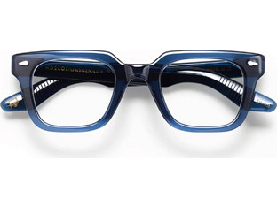 Moscot Grober Ανδρικός Σκελετός Γυαλιών Οράσεως Κοκάλινος Μπλε
