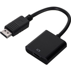 Gembird A-DPM-HDMIF-002 video cable adapter 0.1 m DisplayPort HDMI Type A (Standard) Black