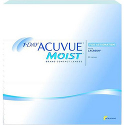 Acuvue Multifocal Moist Ημερήσιοι Φακοί Επαφής Αστιγματικοί Σιλικόνης Υδρογέλης με Φίλτρο UV 90τμχ