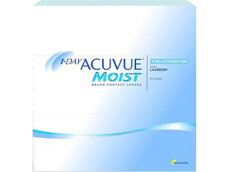 Acuvue Multifocal Moist Ημερήσιοι Φακοί Επαφής Αστιγματικοί Σιλικόνης Υδρογέλης με Φίλτρο UV 90τμχ