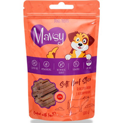 Λιχουδιά Σκύλου Mavsy Soft Beef Slice 100gr