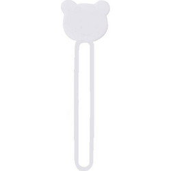 Silicone cable reel - white