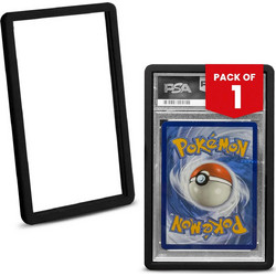 EVORETRO - Black Bumber For PSA Graded Card 1pc