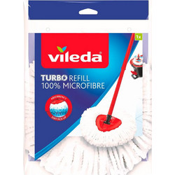 Vileda Ανταλλακτικό Turbo 100% Microfibre