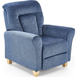 PoliHome Πολυθρόνα Relax Μπλε Vinci 162408489