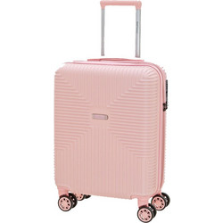 Bartuggi 712-80130 Βαλίτσα Καμπίνας 55x40x24cm με 4 Ρόδες Ροζ